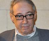 André Téchiné à la Cinémathèque Française, à Bercy, à l'occasion de l'avant-première de La Fille du RER, le 16 mars 2009.