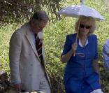 Le Prince Charles et son épouse, Camilla Parker Bowles, s'offrent une escapade dans le Parc National des Galapagos le lundi 16 mars 2009.