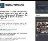 Twitter de Lance Armstrong    