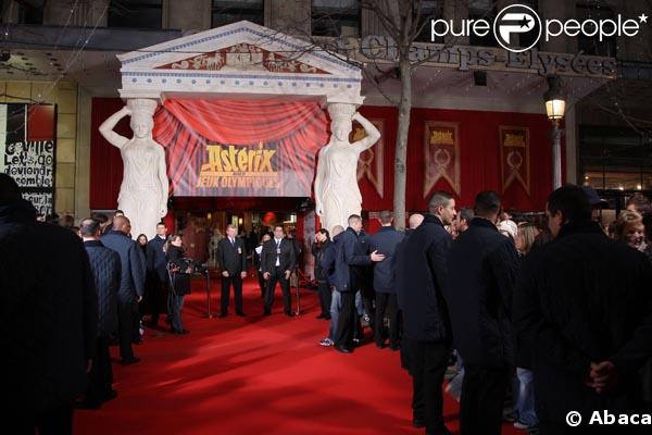 Décor de l'avant-première