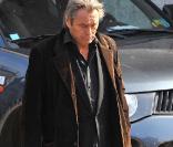 Patrick Bouchitey à la sortie de l'église