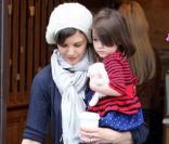 Katie Holmes et Suri en balade à Los Angeles