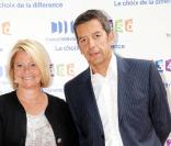 Michel Cymes et Marina Carrère d'Encausse 