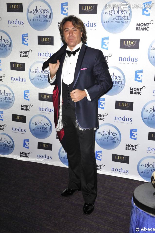 Roberto Alagna aux Globes de Cristal, en février 2009