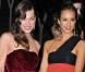 Milla Jovovich et Jessica Alba, une complicité palpable, lors de la grande soirée Museum Dance 2009, à Central Park West, à New York, le 26 mars 2009 !