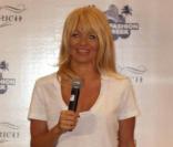 Pamela Anderson au défilé du designer Richie Rich