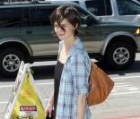 Katie Holmes quitte un studio de danse à Los Angeles le 27 mars 2009