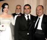 Hind Hariri a épousé Anas Karoutdira, son garde du corps, ici avec le couple Chirac 
