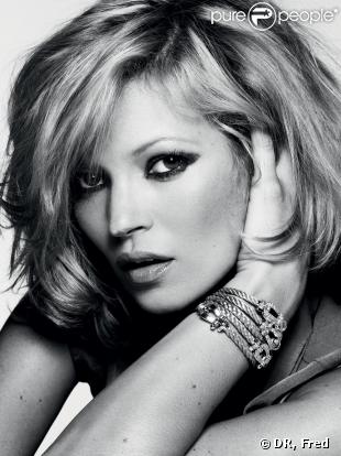Kate Moss pour la maison Fred