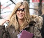 Jennifer Aniston sur le tournage new-yorkais de The Baster