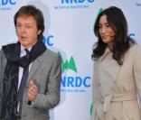 Paul McCartney et sa compagne Nancy Shevell ont assisté au 11ème gala Forces For Nature du NRDC, à New-York, hier