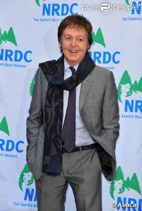 Paul McCartney a assisté au 11ème gala Forces For Nature du NRDC, à New-York, hier