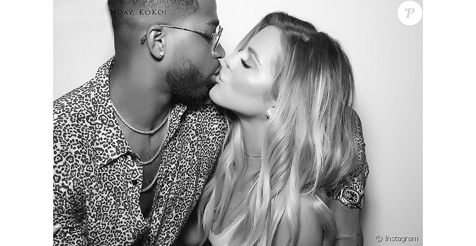 KhloÃ© Kardashian et Tristan Thompson sur une photo publiÃ©e sur Instagram en dÃ©cembre 2017