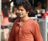 Adrian Grenier en plein tournage à Los Angeles