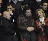 Valérie Pécresse et Luc Chatel au Parc des Princes. 15/03/09<br />