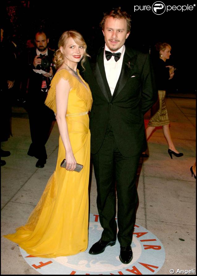 Heath Ledger et son ex-compagne Michelle Williams
