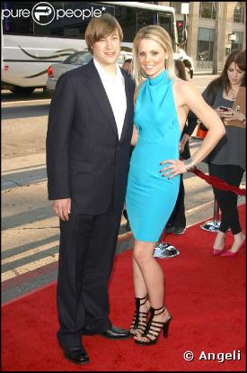 Jody Hill et Collette Wolfe, lors de l'avant-première de "Observe and Report", au Grauman's Chinese Theatre, à Hollywood, le 6 avril 2009 !