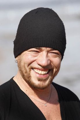 Pascal Obispo le 1er mars 2009 au Cap-Ferret, le lendemain de ses concerts caritatifs