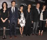 Marie Gillain, Alessandro Nivola, Audrey Tautou, Anne Fontaine, Benoît Poelvoorde et Emmanuelle Devos, lors de l'avant-première de Coco avant Chanel, le 6 avril 2009 au Gaumont Marignan, à Paris.