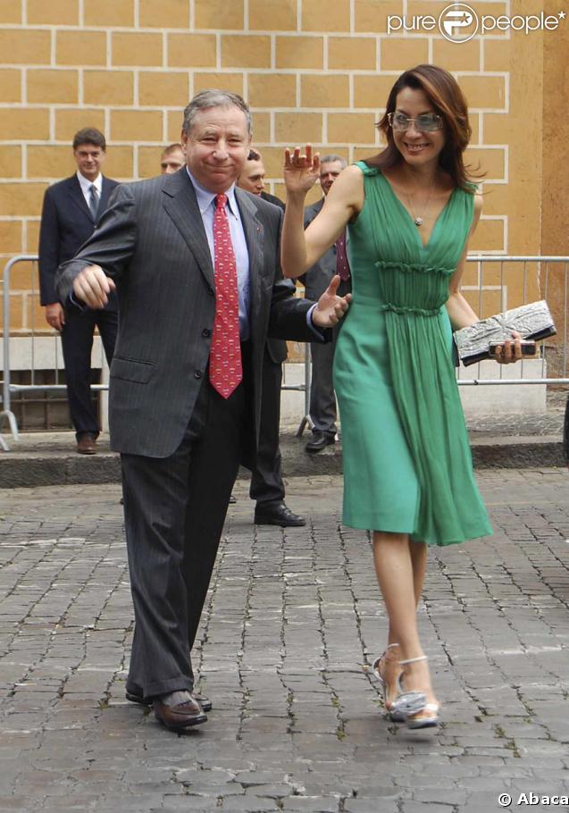 Michelle Yeoh et Jean Todt 
