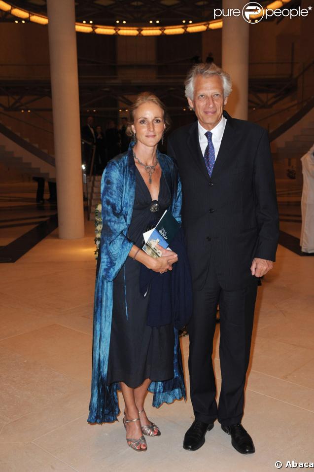 Marie-Laure et Dominique de Villepin 