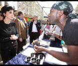 Rachida Dati s'est vue offrir un joli bracelet en 