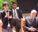 Rachida Dati était vendredi 10 avril à Dugny, salle Henri Salvador pour assister à un débat sur l"Europe au quotidien.