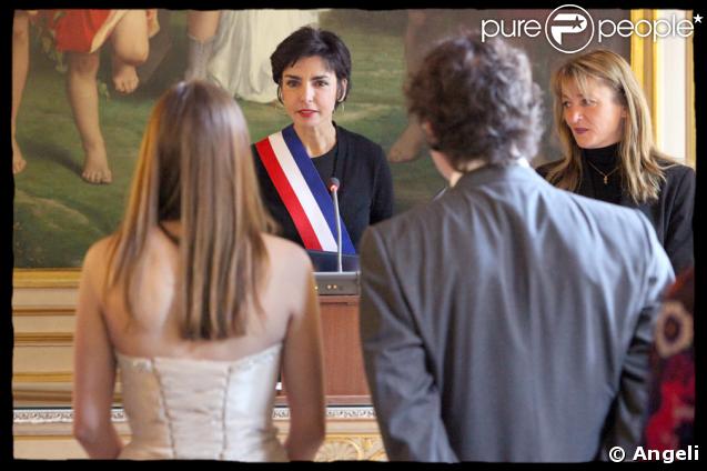 Pour Rachida Dati, célébrer un mariage c'est quelque chose de sacré ! 