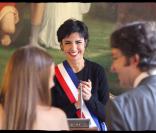 Rachida Dati est tellement heureuse pour les jeunes mariés ! 