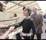 Rachida Dati et son joli bracelet 