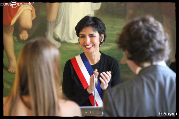Pour Rachida Dati, le mariage : c'est le bonheur !