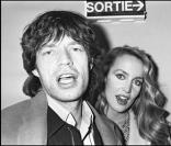 Mick Jagger et Jerry Hall