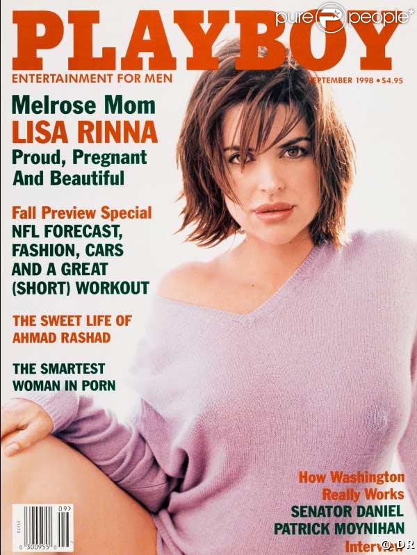 Lisa Rinna en couverture de Playboy en septembre 1998