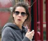 Amanda Peet passe l'après-midi au parc à Cold Water avec sa fille Frances Pen Benioff