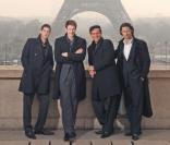 David Miller avec le groupe Il Divo à Paris 