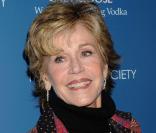 La comédienne, productrice et féministe Jane Fonda