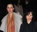 Drena De Niro, la fille adoptive de Robert et l'actrice Rosie Perez lors de la soirée Vanity Fair du festival du film de Tribeca à New York le 21 avril 2009