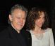 Harvey Keitel et sa femme Daphna Kastner lors de la soirée Vanity Fair du festival du film de Tribeca à New York le 21 avril 2009