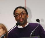Spike Lee durant la conférence de presse qui précède l'ouverture du festival de Tribeca à New York