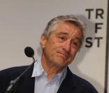 Robert de Niro durant la conférence de presse qui précède l'ouverture du festival de Tribeca à New York