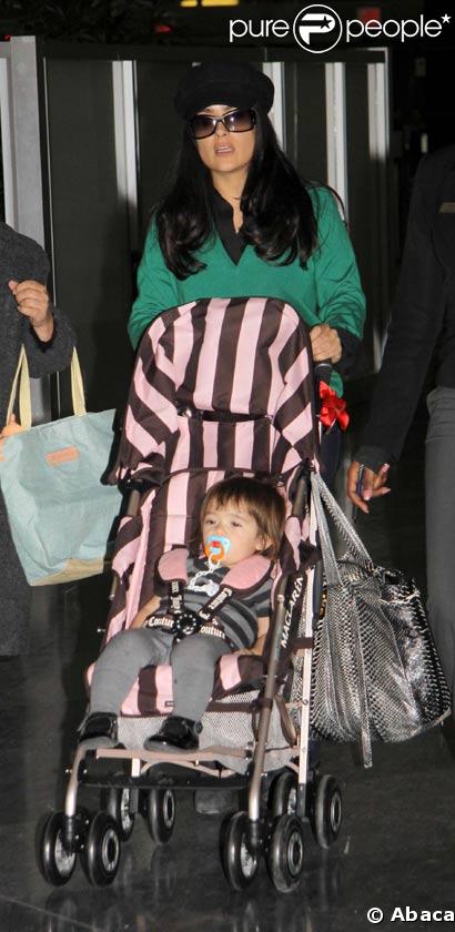 Salma Hayek et sa fille Valentina Paloma 