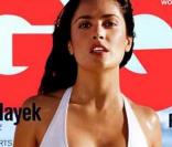 Salma Hayek pose pour la couverture du magazine GQ, édition allemande 