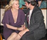 Daryl Hannah et Jeff Toolan lors de la réception en l'honneur des First ladies of Africa à West Hollywood le 20 avril 2009