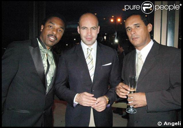 Jeffery Dread, Billy Zane et Gilbert Hipollit lors de la réception en l'honneur des First ladies of Africa à West Hollywood le 20 avril 2009