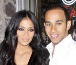 Le couple Lewis Hamilton et Nicole Scherzinger 