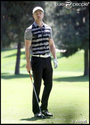 Justin Timberlake, roi du golf... et du style !