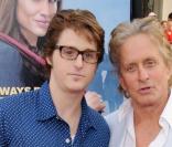 Michael DOuglas et son fils Cameron à la Première du film 