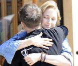 La jolie Leelee Sobiesky déjeune à Beverly Hills, le 28 avril 2009 !