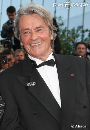 Alain Delon à Cannes en 2007