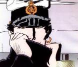 Campagne de publicité pour le parfum Eau Sauvage de Dior avec le personnage Corto Maltese d'Hugo Pratt 